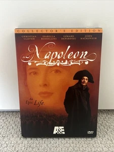 Napoleon Collector's Edition (DVD, 2003, 3-Disc Set) w/ Dust Cover TESTED A&E - Picture 1 of 1