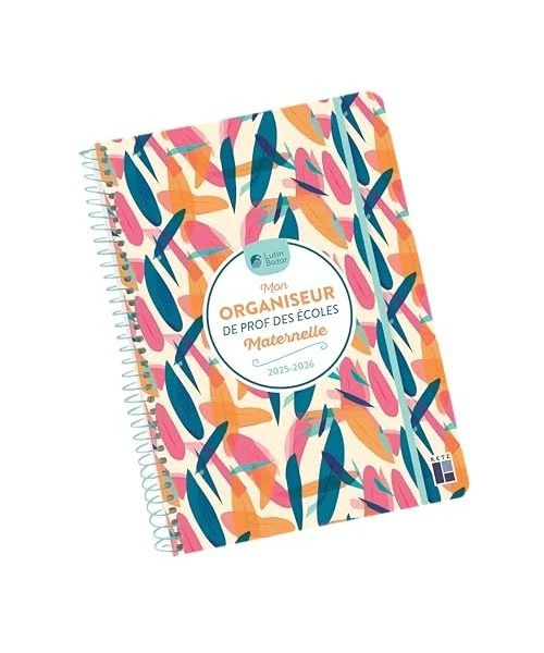 Mon organiseur de prof des écoles Maternelle 2025-2026, Bazar, Lutin - Photo 1/1