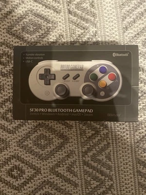 8BitDo SF30 Pro Bluetooth Gamepad - Grau - Bild 1 von 4