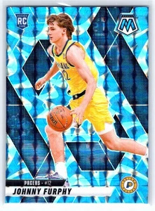 2024-25 Panini Mosaic #202 Johnny Furphy reactivo azul mosaico Indiana Pacers radiocontrol - Imagen 1 de 2