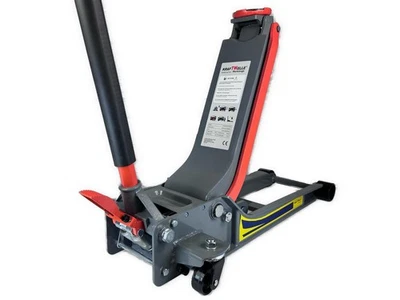 Power Shaft Shunting Jack 5T Extra Flat with Foot Pedal 75mm Insertion Depth Passenger Car - Image 1 of 4