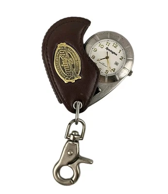 Винтажные карманные часы Remington из нержавеющей стали с зажимом японский механизм 3 дюйма L - Изображение 1 из 4