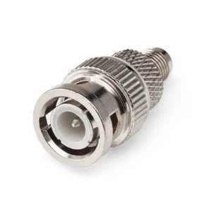 SMA FEMALE TO BNC MALE ADAPTER CONNECTOR - Picture 1 of 2