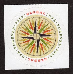 Scott #5956 Compass Rose Single Global Forever Stamp - MNH In Stock - Picture 1 of 1