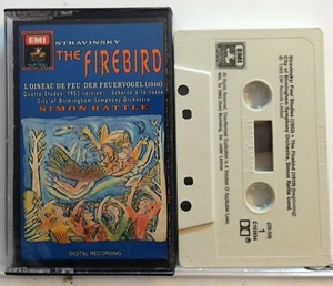 Stravinsky, Simon Rattle : The Firebird Simon Rattle Etudes (Cassette Tape) *VG* - Picture 1 of 2
