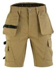 CharleyPants WorkWear Mens D2S Work Shorts Size 30-Khaki