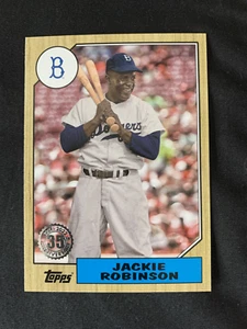2022 Topps Series 1 - 1987 Topps 35th Anniversary Jackie Robinson #T87-69 - Picture 1 of 2