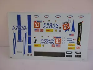 BBR 1/43 DECAL FERRARI F430 GT LMGT2 24H LE MANS 2010 #83 TEAM RISI BG368 - Imagen 1 de 2