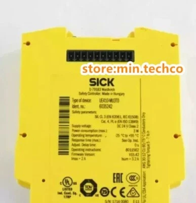 Sick UE410-MU3T0 Safety relay New In Box UE410-MU3T0 - Image 1 of 3