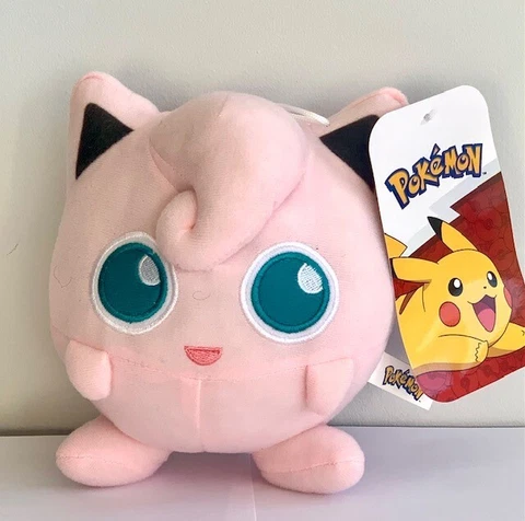 Official Licensed Nintendo Pokemon Jigglypuff Plush Stuffed Animal Soft Doll Toy Cover