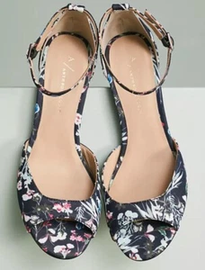 Anthropology Womens Peep Toe Heels Size 9M EUC - Picture 1 of 9