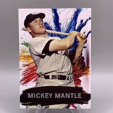 Mickey Mantle - Limited Edition - New York Yankees **Color Blast Series**