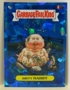 Cubo de basura Topps GPK 2020 niños zafiro refractor atómico Dirty Harry #52a - Imagen 1 de 2