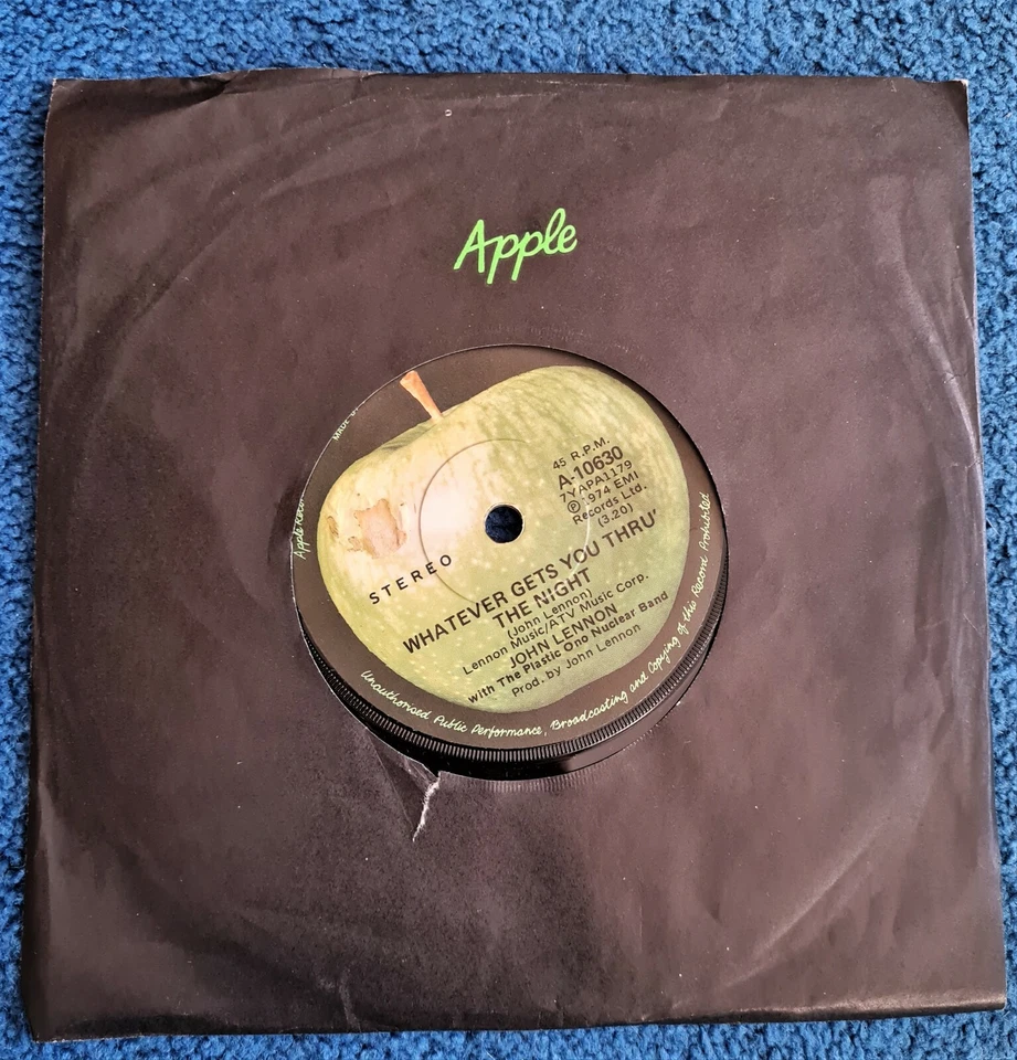 Whatever Gets You Thru The Night - John Lennon & The Plastic Ono Band - Image 1 of 1