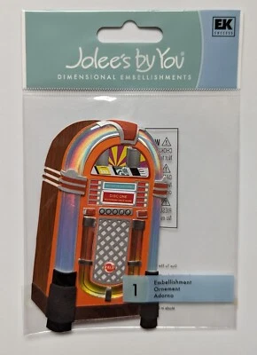 RARE Jolee's Juke Box Scrapbooking Embellishment - Image 1 of 2
