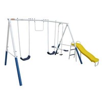 falcon ridge wooden swing set
