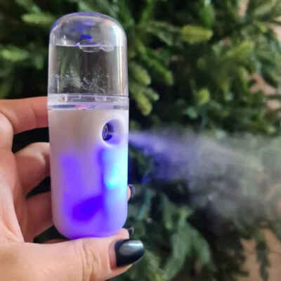 Pulverizadores Faciales Nano Spray Portátil Vapor Facial Humidificador Hidratante-Agua Foto 1 de 4