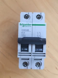 Schneider Electric C60HB B16 415V Circuit Breaker - Picture 1 of 5