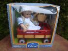 My Beautiful Friend 16&quot; posable Doll and Wagon Set by Gigo Toy #98131 LN/BOX