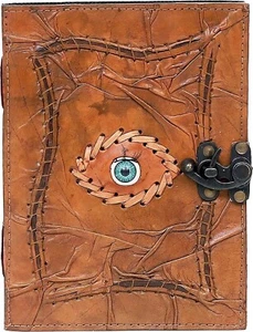 Hocus Pocus Spells Vintage Leather Journal Books Of Shadow Antique Gift - Picture 1 of 8