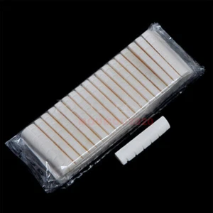 40 piezas 6 cuerdas tuerca de guitarra acústica hecha en hueso piezas de guitarra ranuradas 43x6x9 mm blanco - Imagen 1 de 12