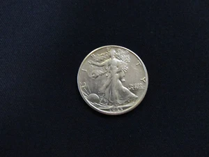 1935-D Walking Liberty Half Dollar - 90% Silber - Gem BU Stempelglanz - Bild 1 von 2