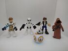 Lot of 5 Star Wars Figurines 3 Imaginext 1 Hasbro 1 Unknown
