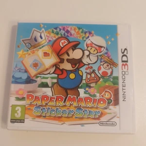 Paper Mario Sticker Star DS Nintendo DS Game - Picture 1 of 2