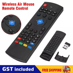 MXIII 2.4G Wireless Air Mouse Remote Control Keyboard for Android TV Box PC NEW - Picture 1 of 12