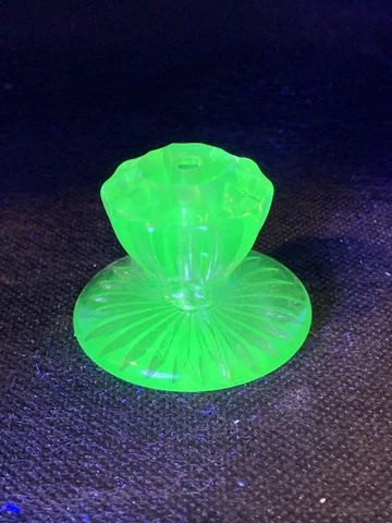 Antique green uranium glass  door/drawer knobs pulls New Old Stock.FREE SHIP Cover