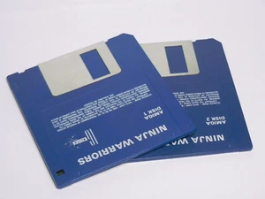 Retro Game - Ninja Warriors (Taito) - CBM Amiga 1989 senza scatola (solo dischi) - Foto 1 di 12