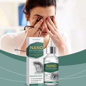 Suero Nano Gotas para Ojos, Gotas Nano Lubricantes Naturales para Ojos Secos Z7A8 - Imagen 1 de 22