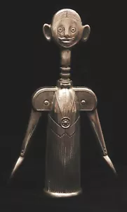 PULL VINO ARGENTO PLACCATO SOMMELIER, MADE IN ITALY, ISPIRATO A MODIGLIANI! (PK) - Foto 1 di 6