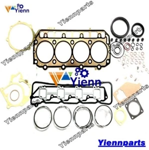4TNE94 Piston Ring Set Full Overhaul Gasket Kit For Yanmar AF650 CT55 Tractor - Picture 1 of 3