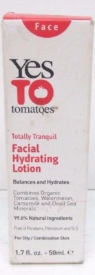 Loción hidratante facial totalmente tranquila Yes To To Tomatoes piel grasa/combinada 1,7 oz Foto 1 de 3