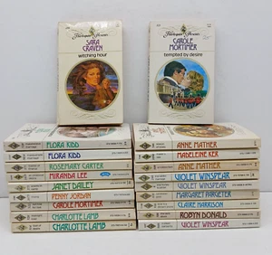 Harlequin Presents Vintage Romance Novels Lot Of 20 Paperback Books - Picture 1 of 9