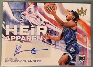 KENNEDY CHANDLER 2022-23 Panini Court Kings Rookie RC Auto Autograph #/199 HAKCG - Picture 1 of 2