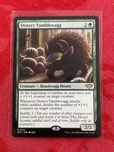 MTG - Ornery Tumblewagg - NM - #171 Outlaws of Thunder Junction - Picture 1 of 7
