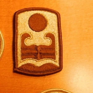 ARMY PATCH,SSI, 92ND INFANTRY BRIGADE , DESERT - Picture 1 of 1