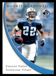 2005 SP Authentic #131 Vincent Fuller Rookie SP #d /750! TITANS - Picture 1 of 2