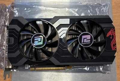 Powercolor AMD Radeon RX 570 8GB Graphics Card GPU AXRX 570 8GBD5-DHDV3/OC - Image 1 of 4