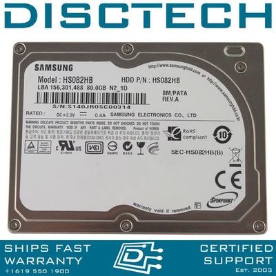 Samsung HS082HB iPod 80GB Hard Drive - Image 1 of 2