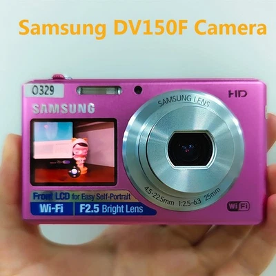 Samsung DV150F Pink Digital Camera 16 MP Maximum Resolution 5x Optical Zoom - Image 1 of 4