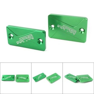 Cubiertas de líquido depósito de frenos delantero trasero para Kawasaki KLX125 150S KLX250 300 Foto 1 de 4