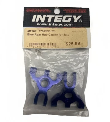 Integy T7903 Blue Rear Hub Carrier For Jato - Image 1 of 2