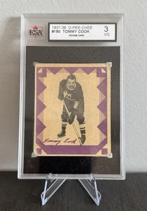 💥1937 O-Pee-Chee #180 Tommy Cook KSA 3 VG🇨🇦 MONTREAL MAROONS 🇨🇦ROOKIE CARD - Bild 1 von 5