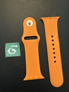 Apple Watch Pasek sportowy 41mm (38/40) Oryginalny OEM Jasnopomarańczowy S/M Używany - Zdjęcie 1 z 8