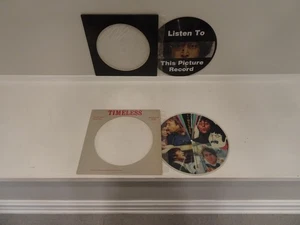 THE BEATLES JOHN LENNON PICTURE DISC LP LOT!!! LISTEN RECORD 1981 - Picture 1 of 3