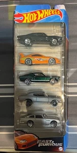 Hot Wheels Fast And Furious 5 Pack - Picture 1 of 2