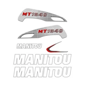 Decal Sticker Set Manitou MT1840 Telehandler Decal Set - Picture 1 of 3